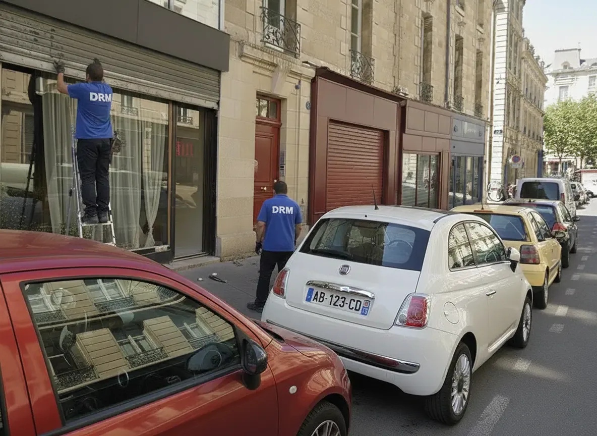 Déblocage de rideau métallique bloqué à Marseille 12